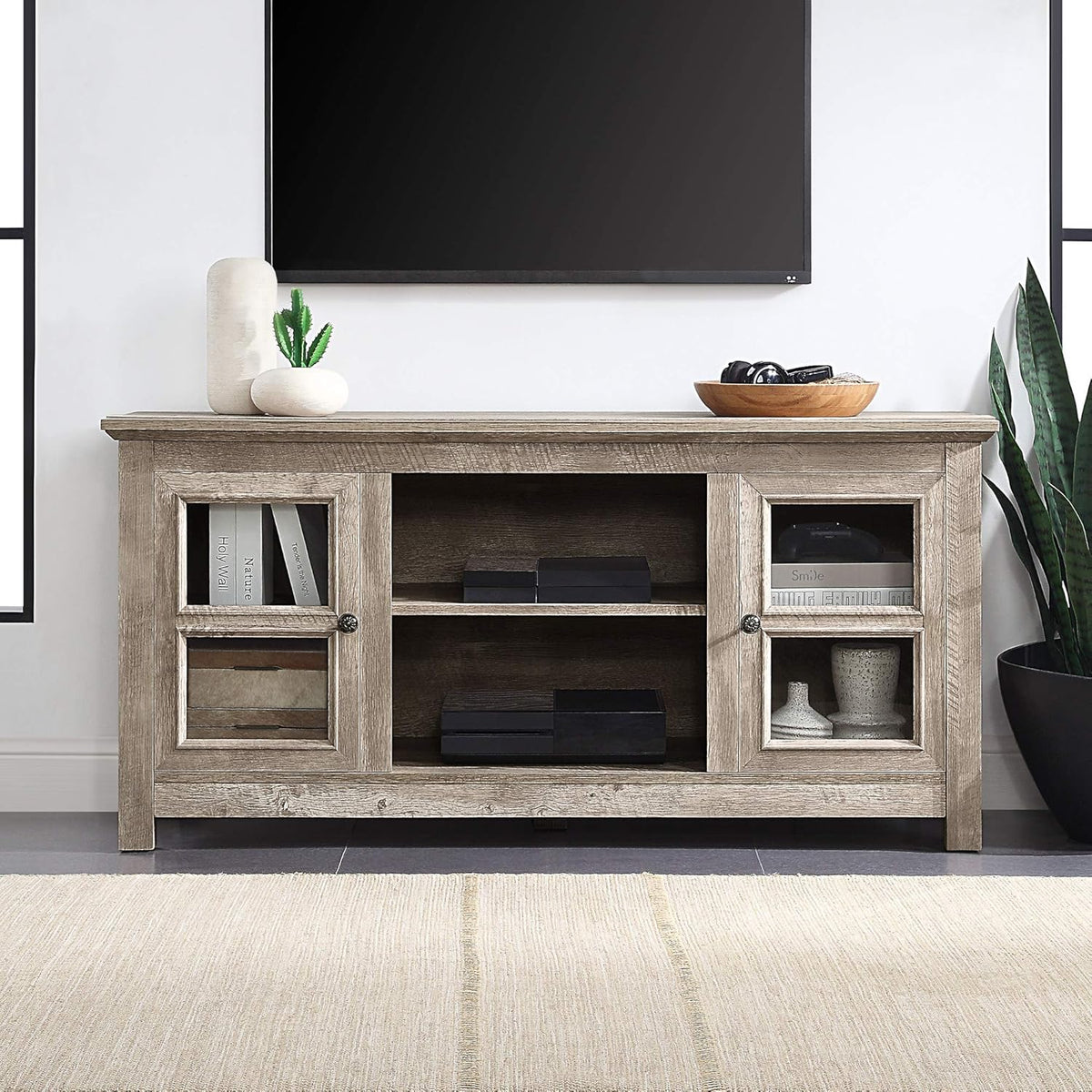 Electric Fireplace TV Stand for TVs up to 55 Inch K88266