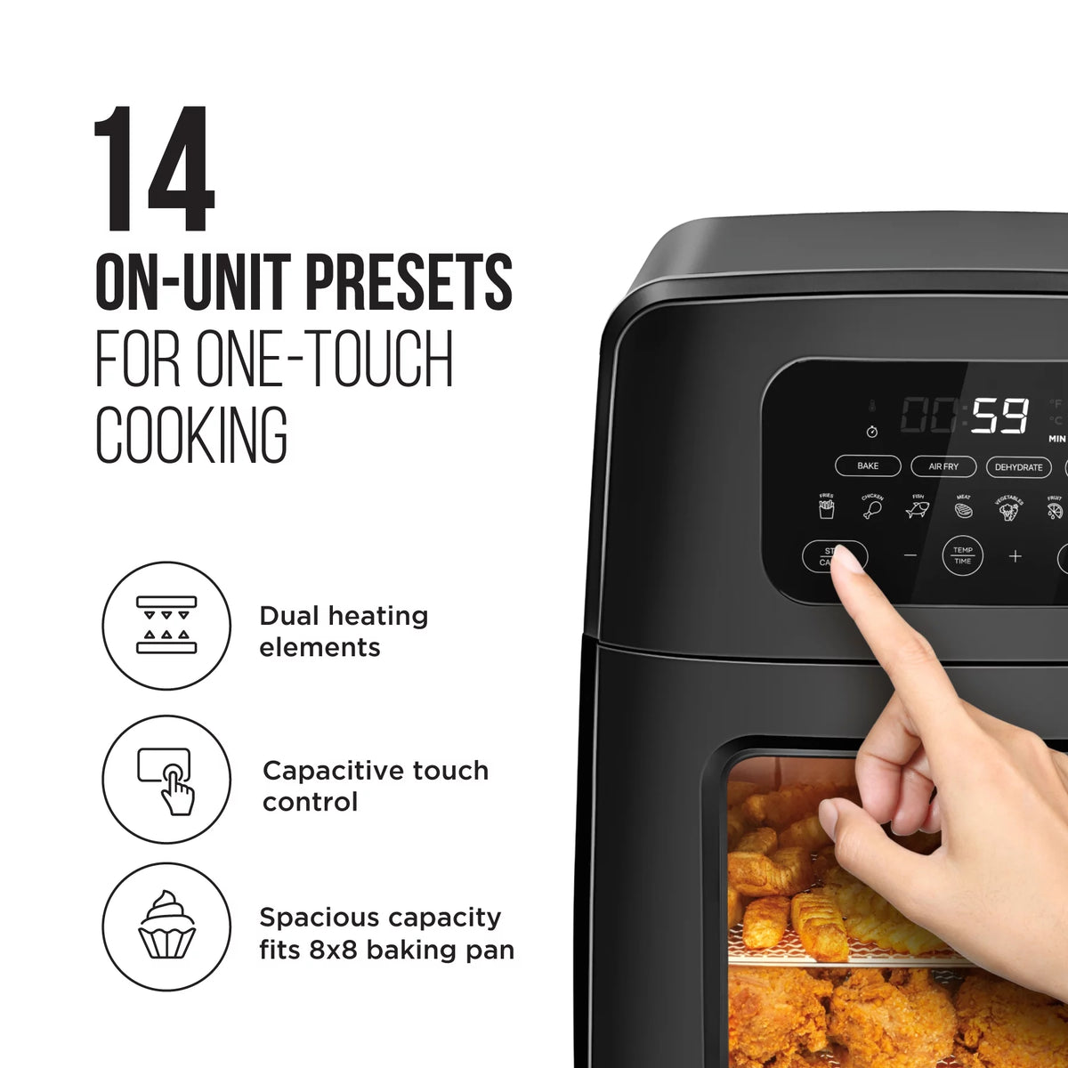 12-Quart Convection Air Fryer Oven Z707