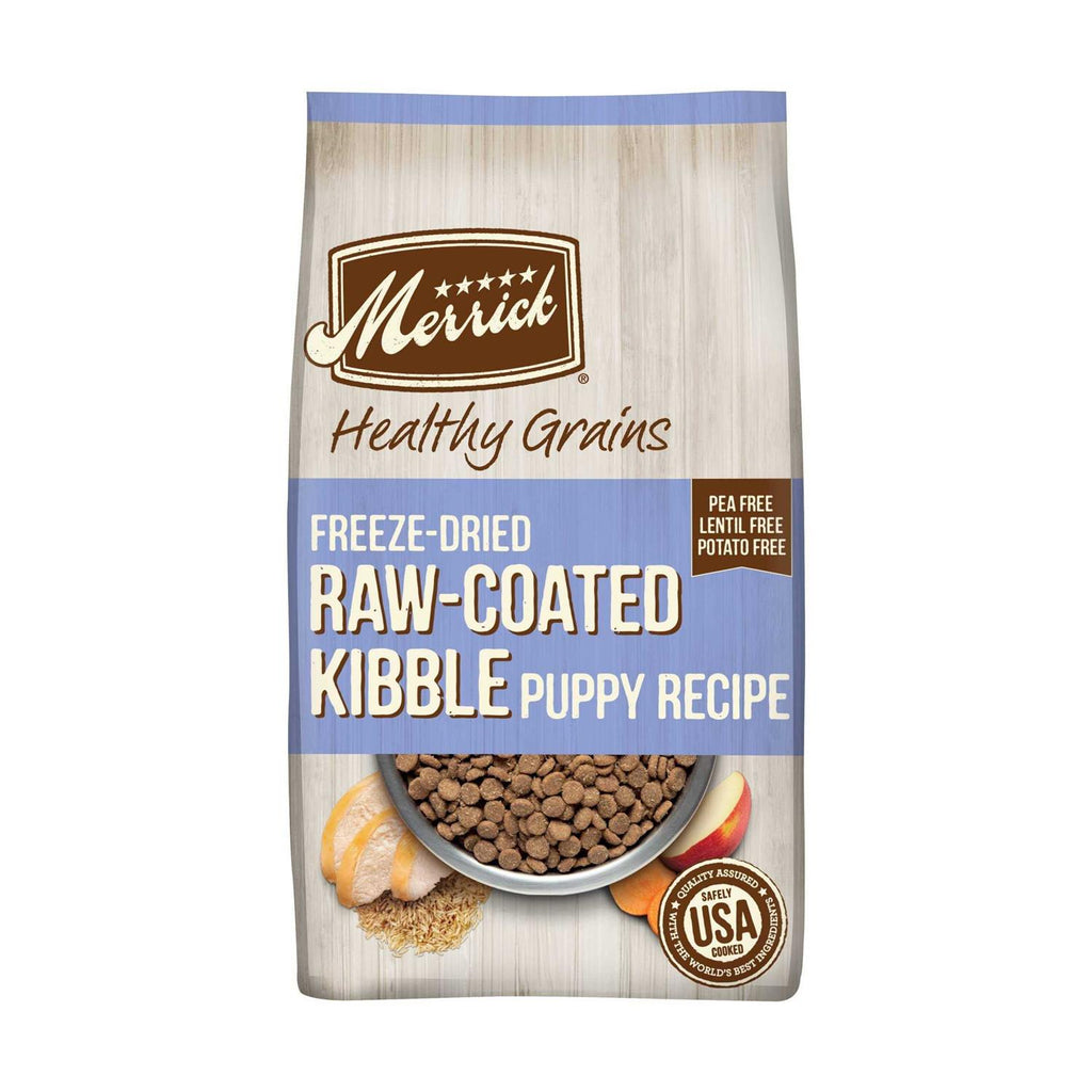 Healthy Grains Freeze Dried Raw Coated Dry Dog Food Puppy Recipe P3088