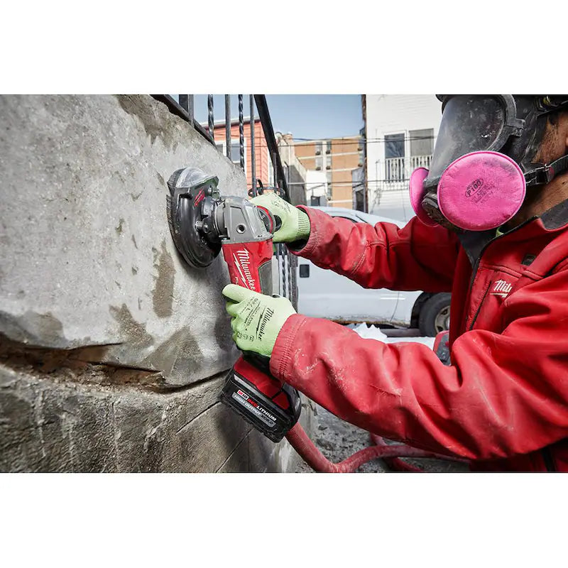 18V Lithium-Ion Brushless Cordless Grinder & 3/8 in. Impact Wrench Combo Kit V9773