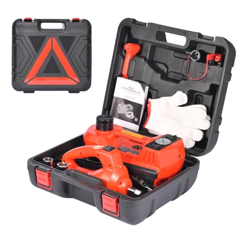 5 Ton Electric Hydraulic Car Jack Kit with LED Light N5381