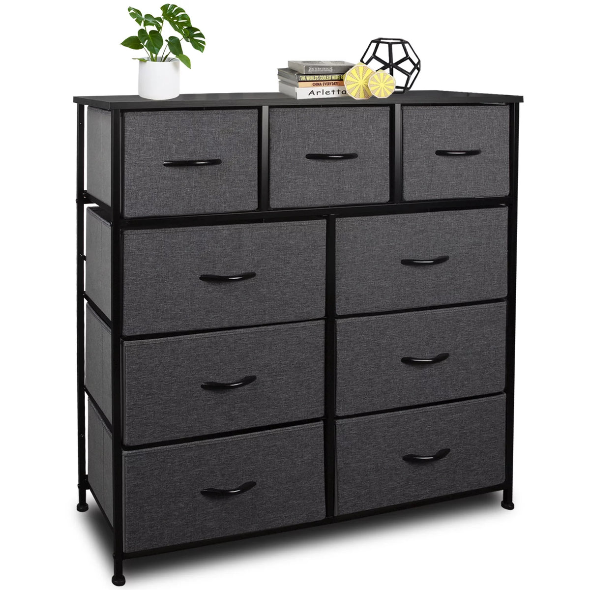 5 Drawer Fabric Dresser Storage Tower K262