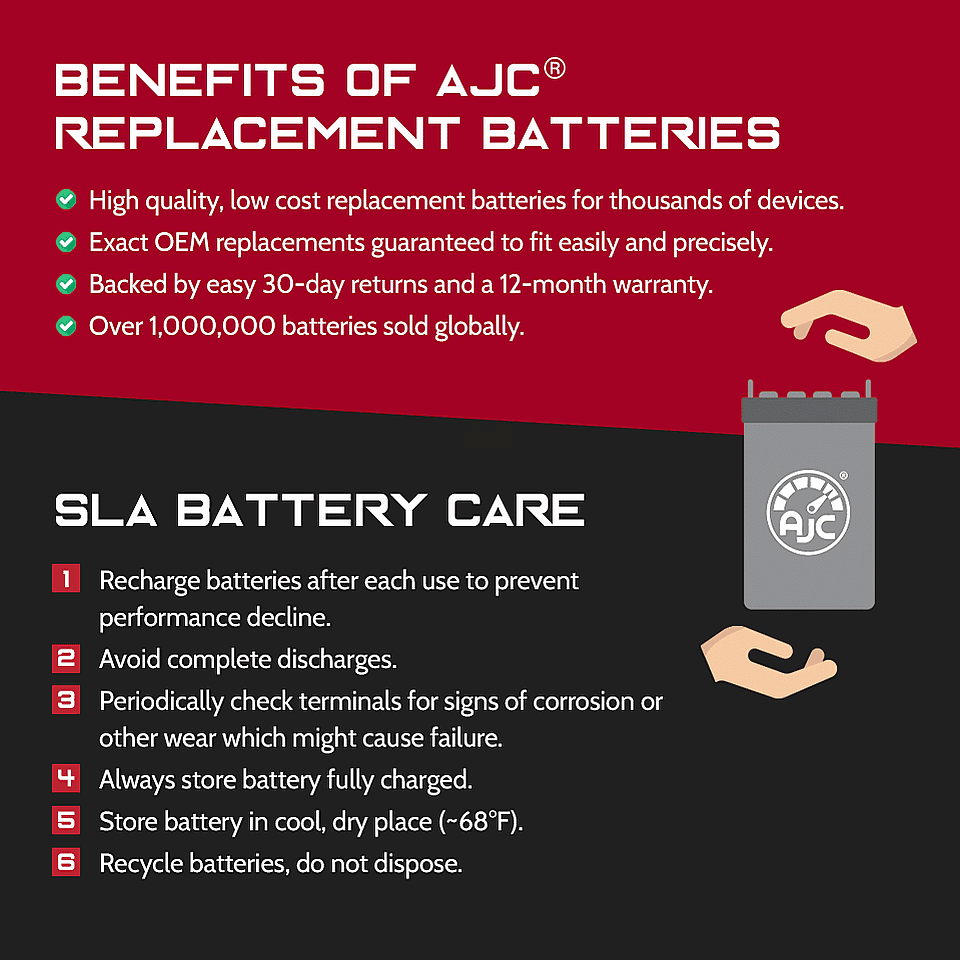 12V 9Ah UPS Battery T8045