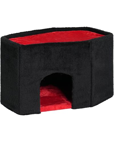Beige Cat Tree Tower with Perch and Scratching Post Q8630