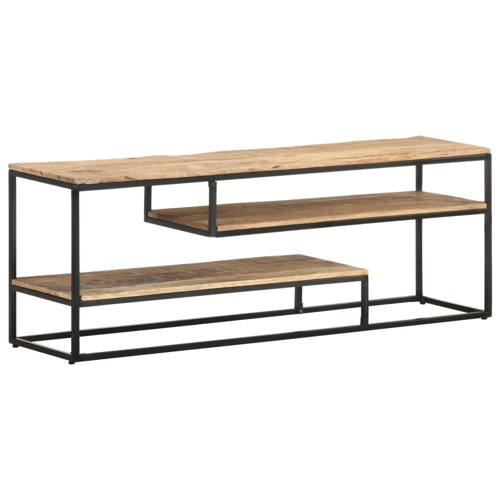 Rough Mango Wood TV Stand X285