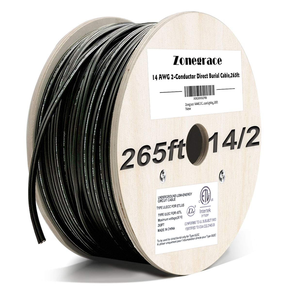 14AWG 2-Conductor Direct Burial Wire S6252