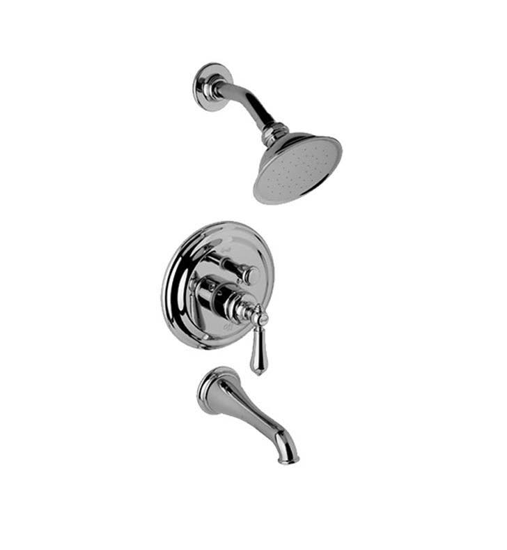 Pressure Balancing Tub & Shower Set Polished Chrome N680017