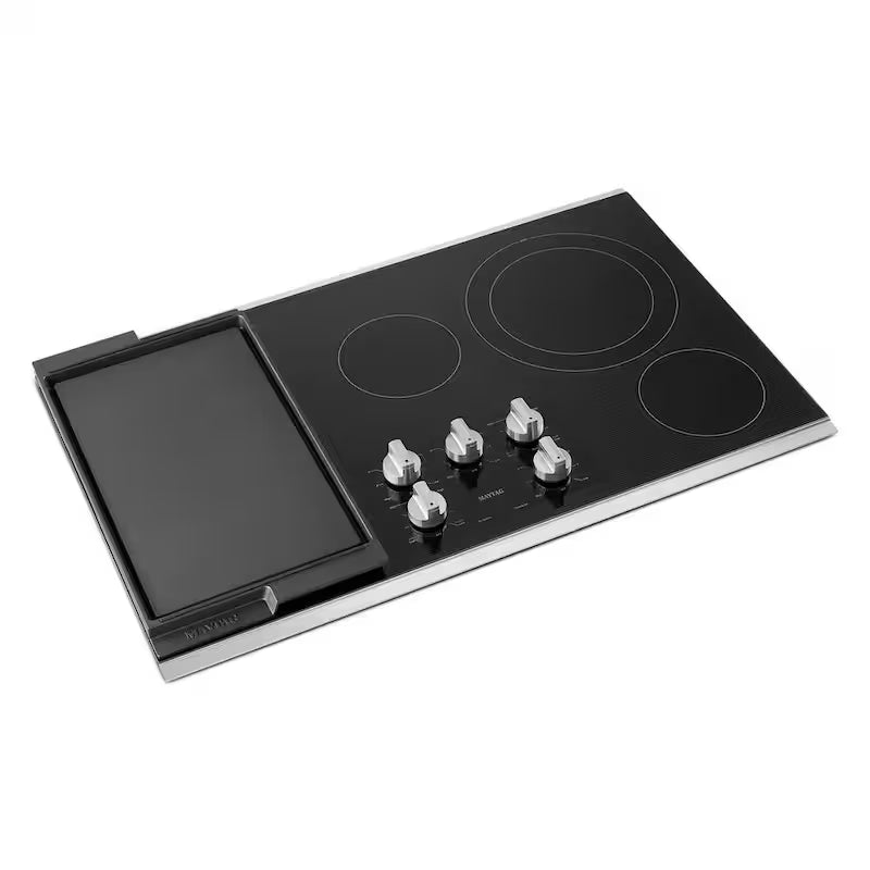 36 in. Stainless Steel Electric Cooktop with 5 Elements N8314