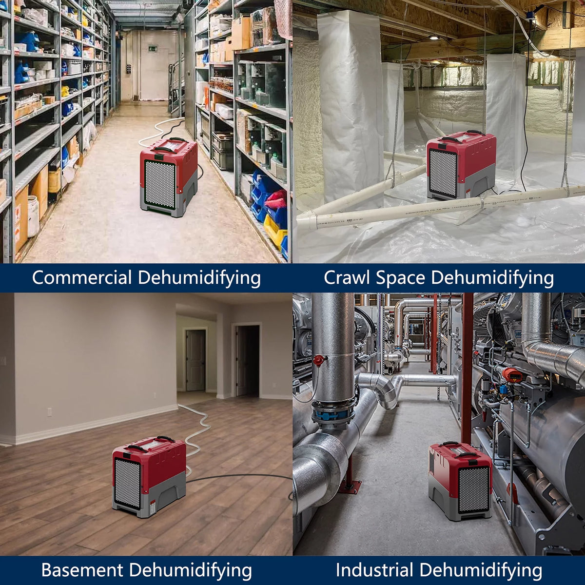 180 Pints Commercial Dehumidifiers B980