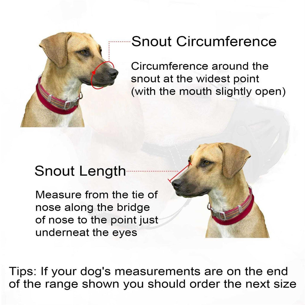 Adjustable Breathable Basket Dog Muzzle Y7926