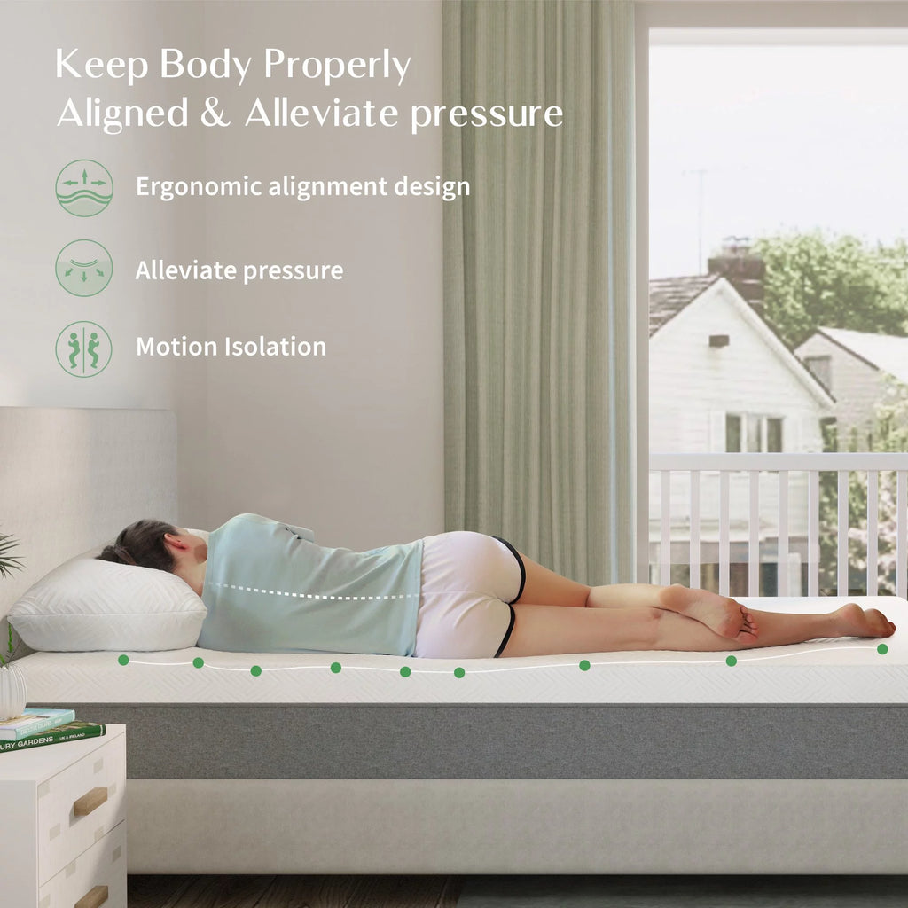 10 inch Cooling Gel Memory Foam Queen Mattress E863