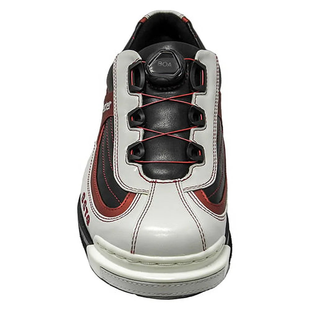 Mens White Black Red Bowling Shoes W545