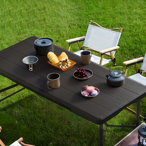 Black 4ft Folding Table P694429