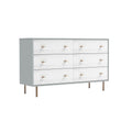 56 Inch 6 Drawer Dresser J25867