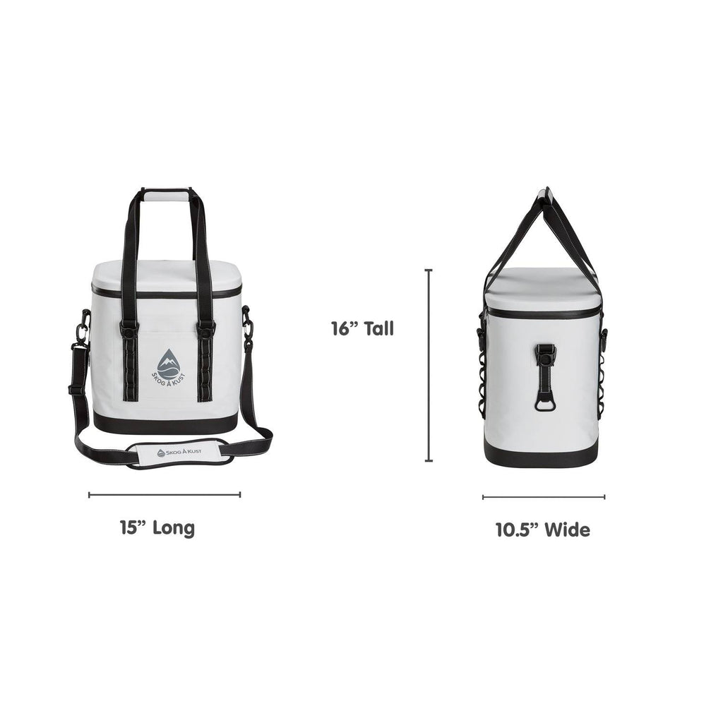 Airtight & Leakproof Soft Cooler Bag Flip 6 Can Dark Grey A3170