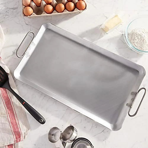 10 Gauge Steel Griddle, 12 Inch X 20 Inch X3687