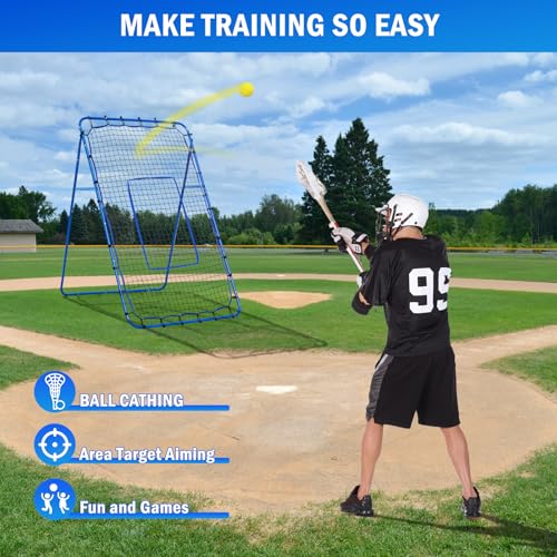 Lacrosse Rebound Net with Target Strike Zone L14728