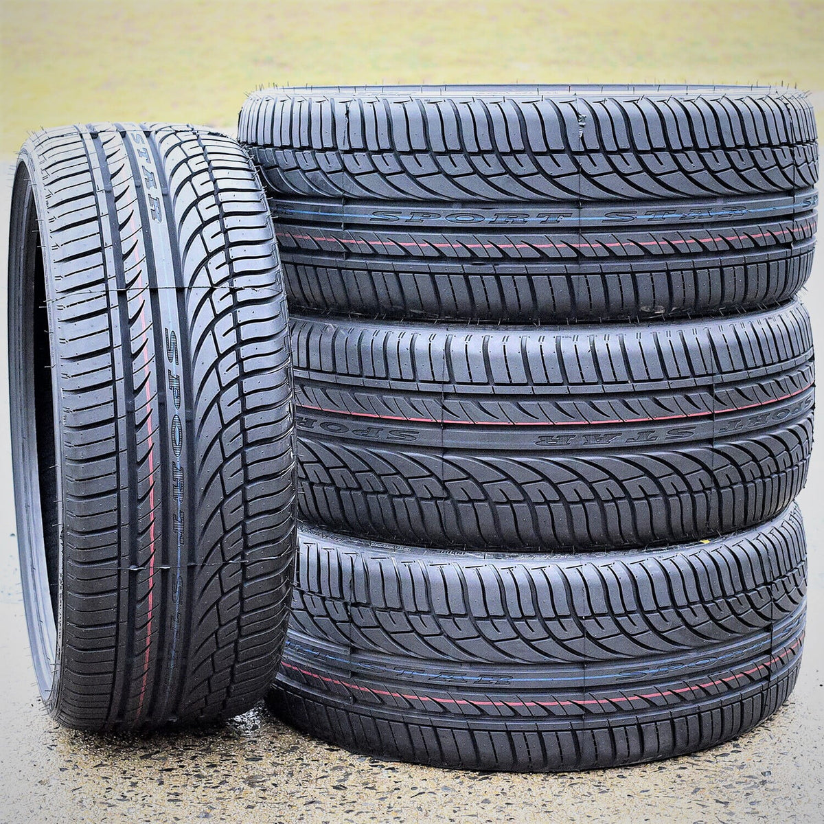 Set of 4 275/35ZR22 104W XL All Season Performance Tires G474