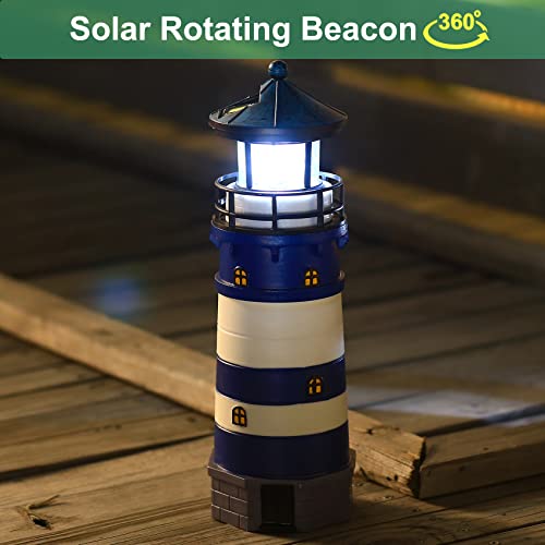 Solar LED Lighthouse Lamp Outdoor Decorative T83266