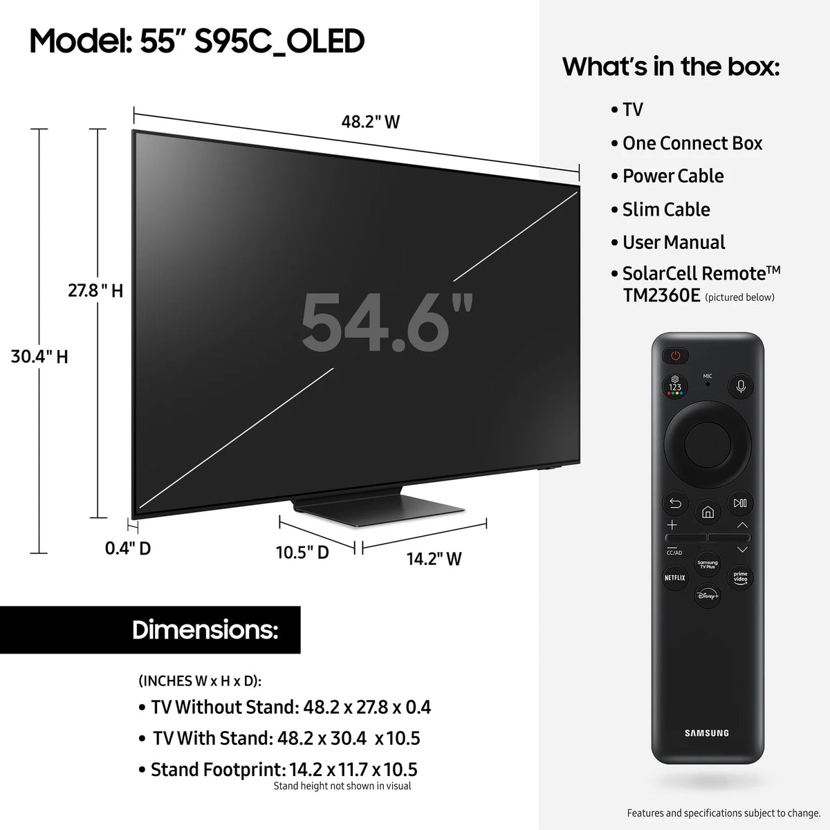 55 Class OLED 4K Smart TV H512410