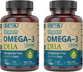Vegan Omega-3 DHA 200 MG Softgels 90 Count Pack of 2 E2137