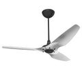 60 Ceiling Fan with Brushed Aluminum Blades and Black Finish X514752