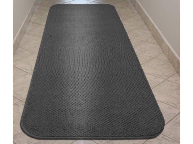 Skid-Resistant Carpet Runner Gray 12 ft. x 27 in. E286008