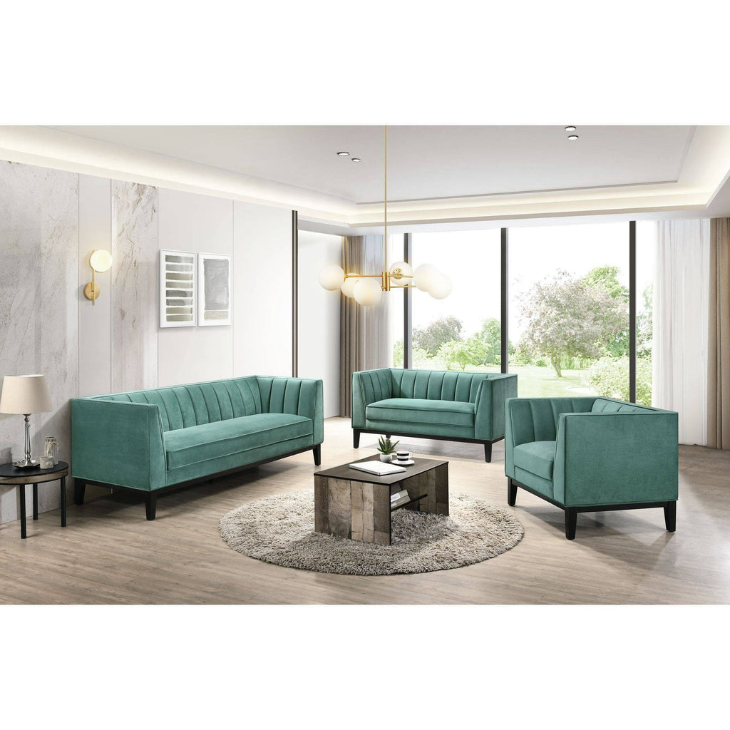 Green Loveseat A117169
