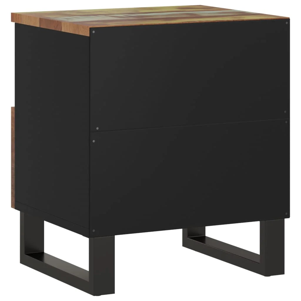 Solid Wood Bedside Cabinet J797889