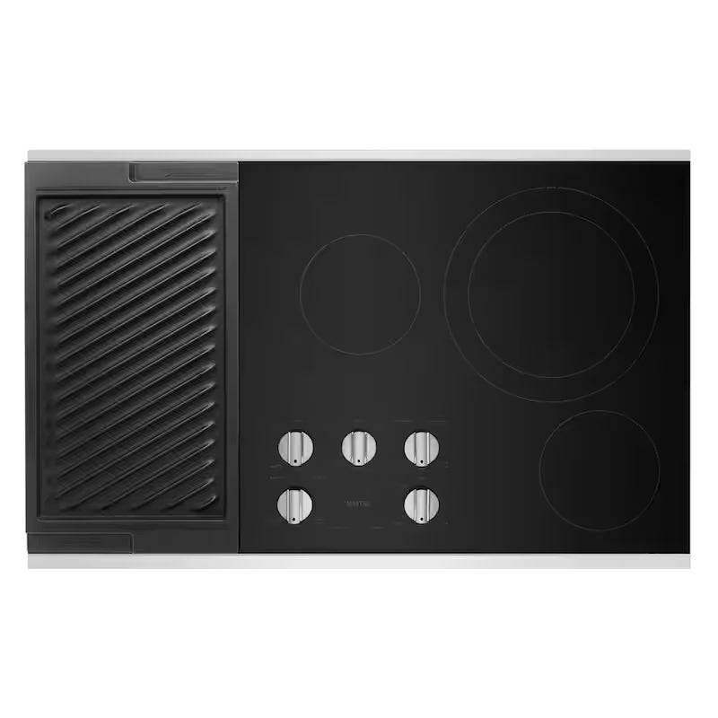 36 in. Stainless Steel Electric Cooktop with 5 Elements N8314