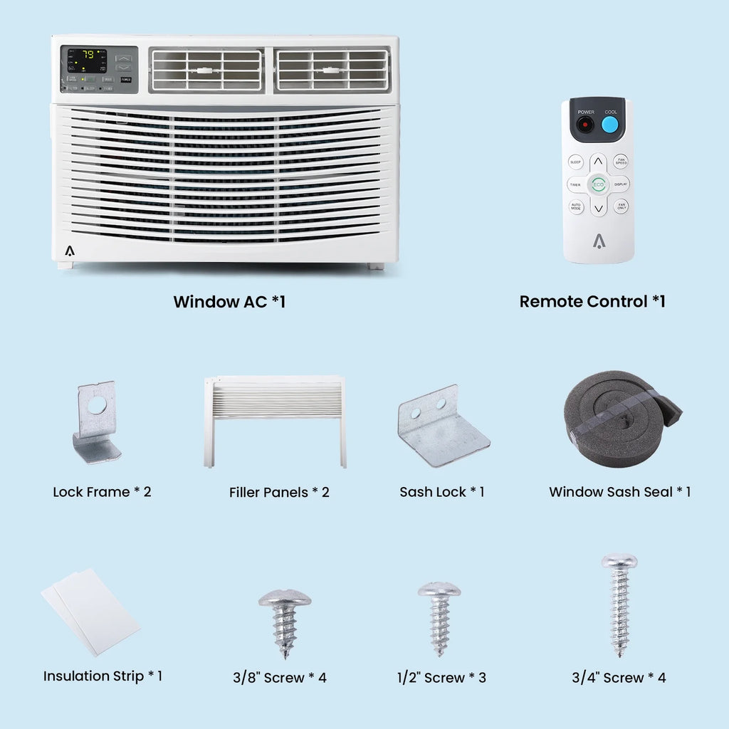 5000 BTU Window Air Conditioner with Mechanical Controls R851