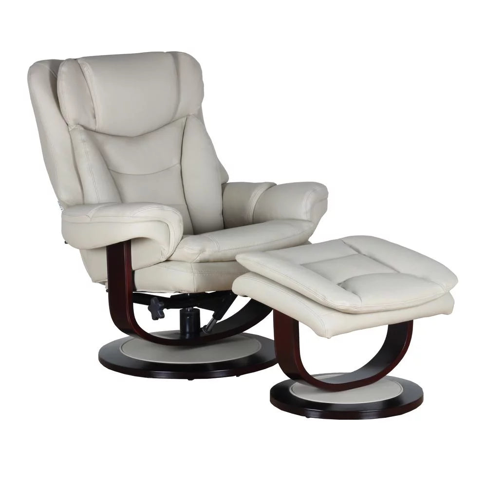 Swivel Pedestal Recliner with Ottoman P36375