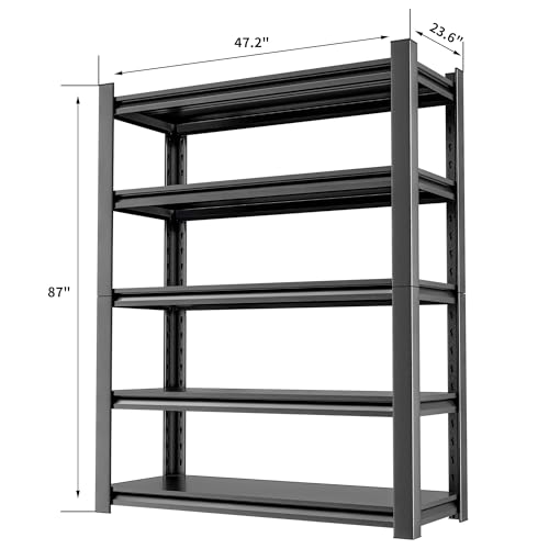 5 Tier Heavy Duty Metal Shelving Unit O173786
