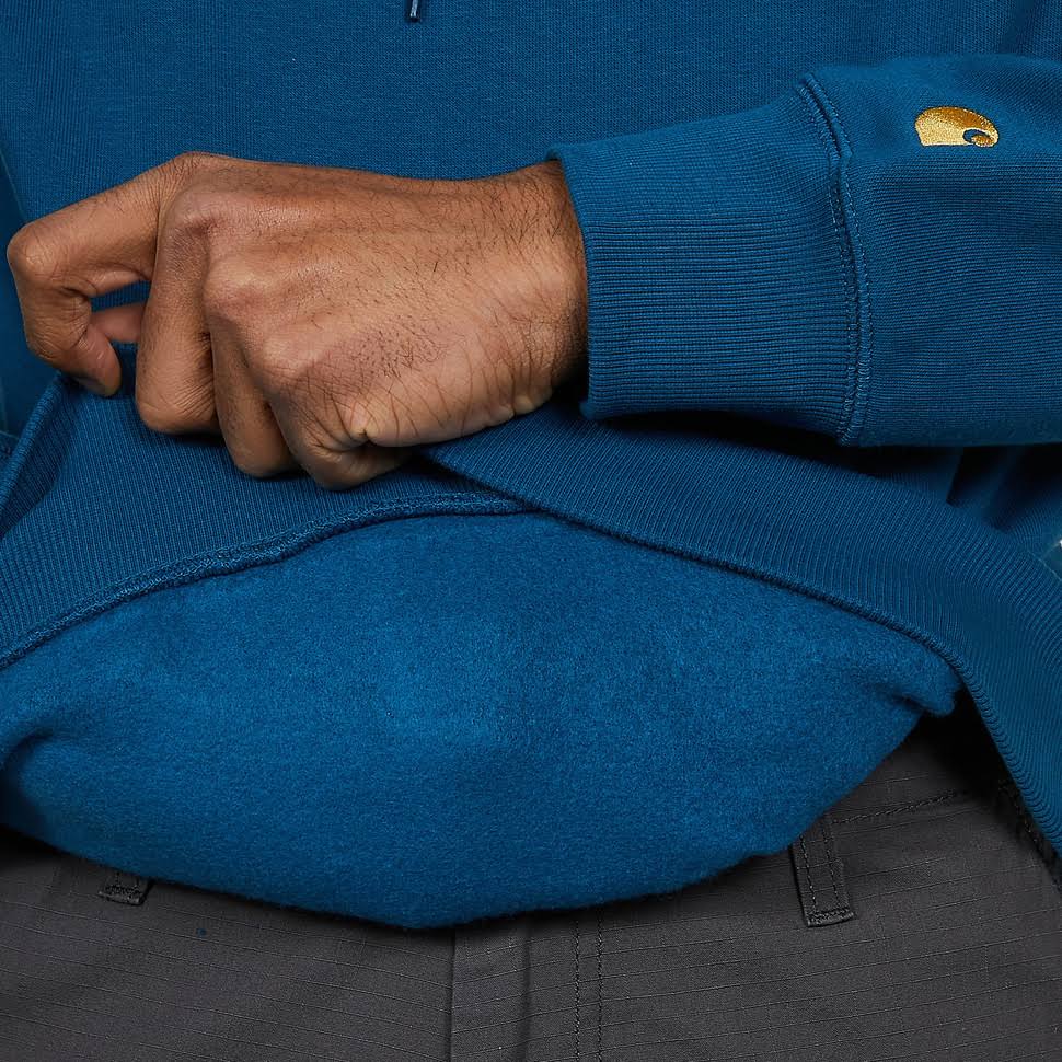 Blue Hooded Sweat E842