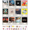 12 Pcs Album Cover Posters 12x16" S816812