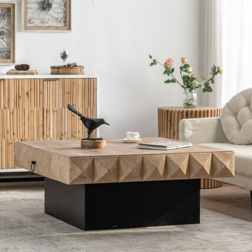 41.33 inch Square Retro Coffee Table N838920