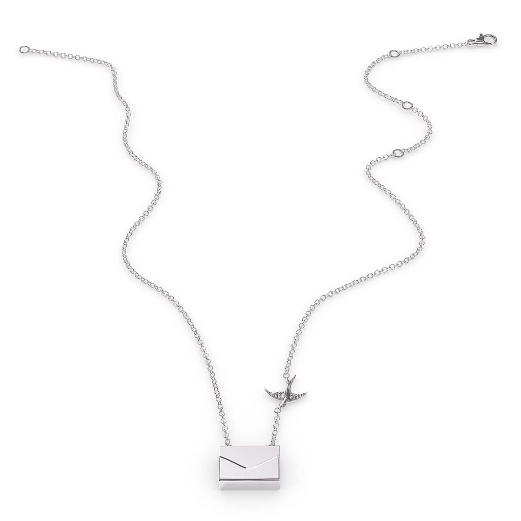 Silver Locket Necklace A835742