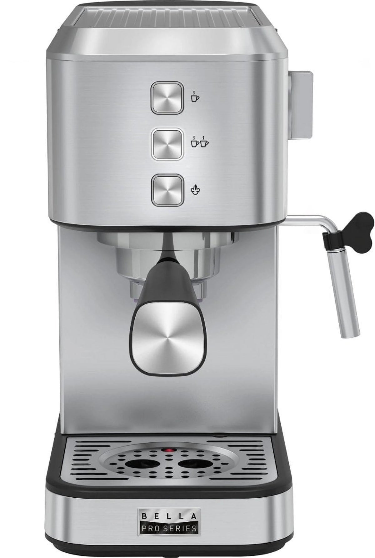 Slim Espresso Machine with 20 Bars of Pressure Stainless Steel A1421