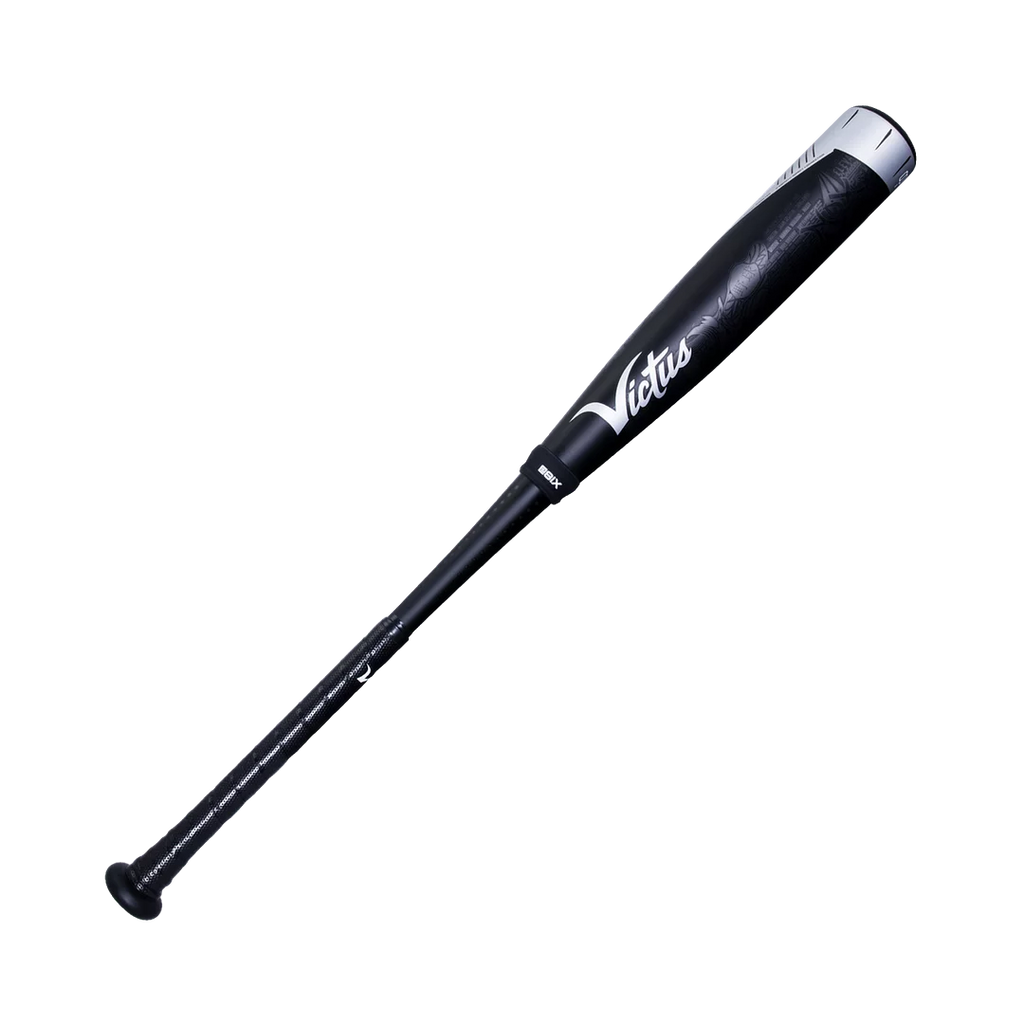 Two Piece Hybrid USSSA Baseball Bat -8 28"/20oz Black/Silver G650