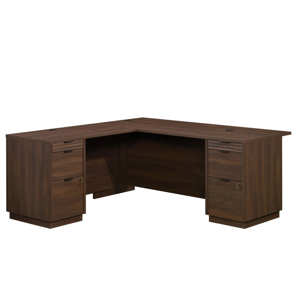 72" L-Shaped Engineered Wood Computer Desk A944