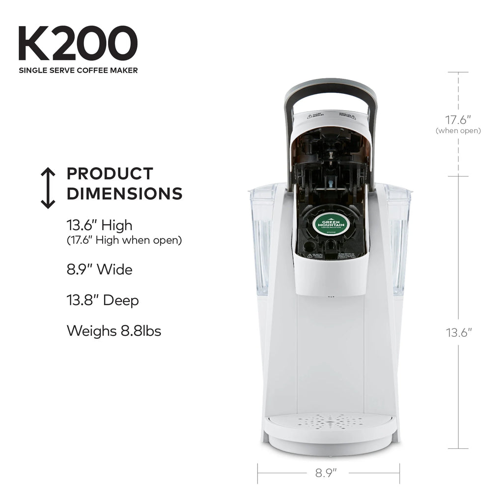 Single-Serve K-Cup Pod Coffee Maker F3519