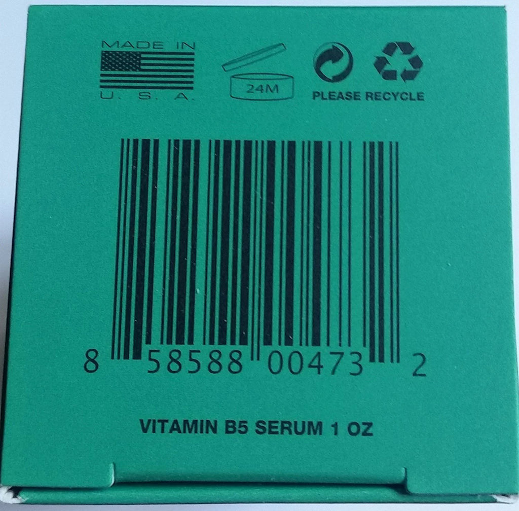 Vitamin B5 Serum with Hyaluronic Acid 1 oz U496582