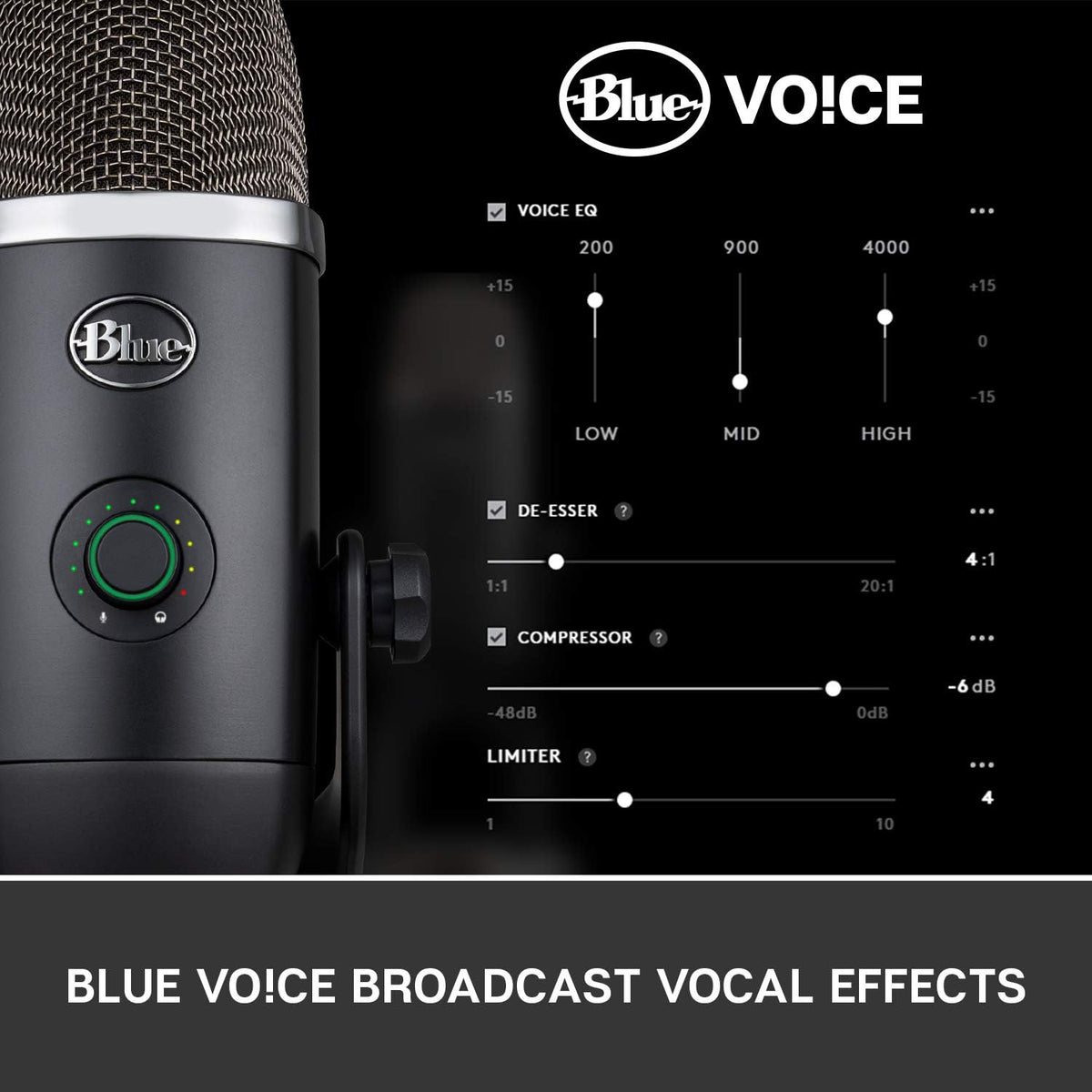 Condenser USB Microphone with LED Lighting N958006