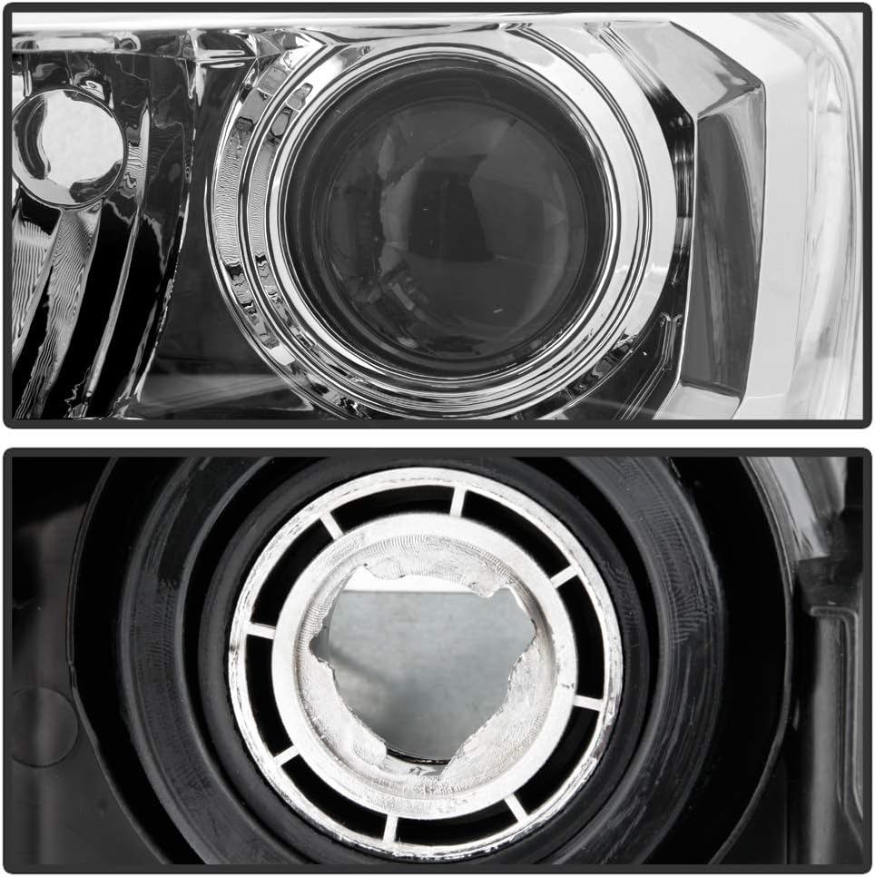 Chrome Housing Projector Headlights L571026