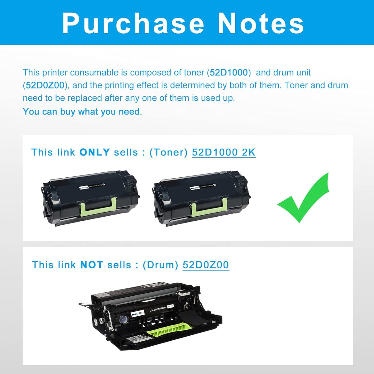 Compatible Toner Cartridge 2-Pack Black V741