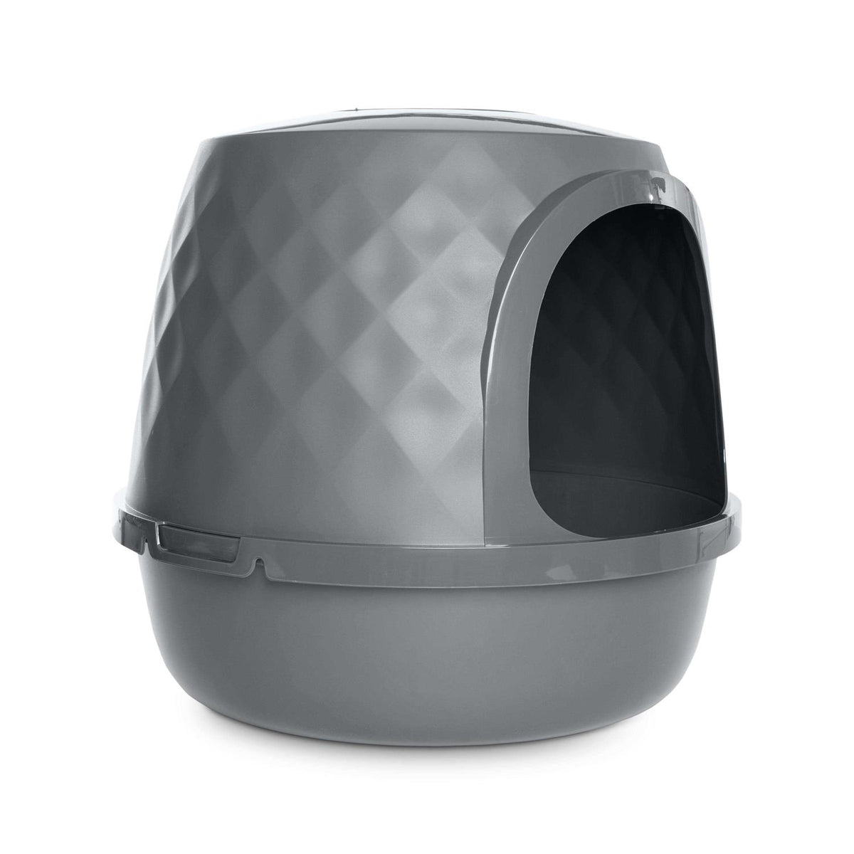 Geometric Covered Cat Litter Box D14801