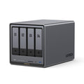 4-Bay Desktop NAS, 8GB DDR5 RAM, 128G SSD, Network Attached Storage (Diskless) C8211