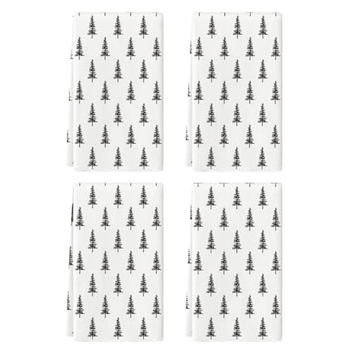 Beige Christmas Kitchen Dish Towels Set of 2 M6339