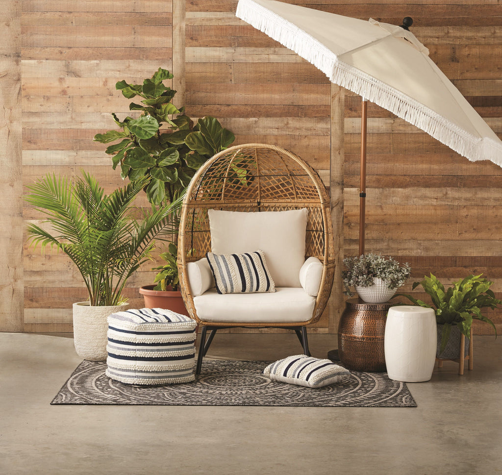 Wicker Egg Chair K1477
