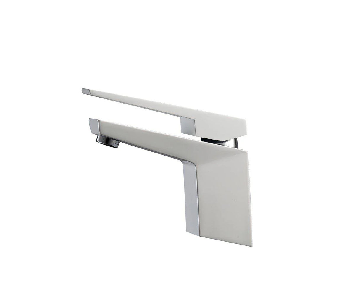 Matt White Bathroom Vanity Faucet A614517